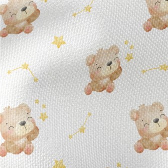 Star Smile Bear Waterproof Canvas
