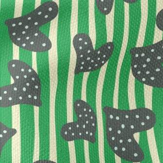 Straight Love Dots Waterproof Canvas