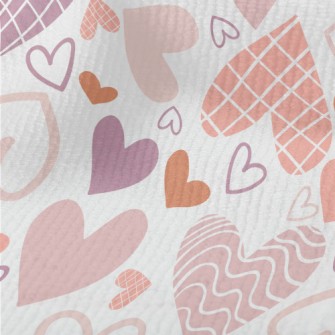 Plaid Wave Heart Terry