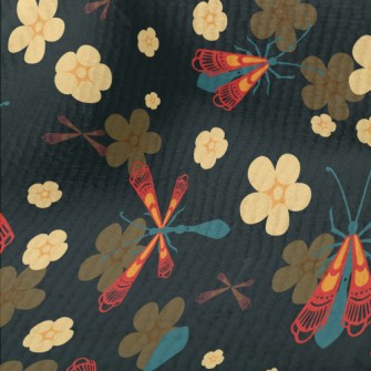 Flowers, Grass, Insects Terry