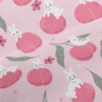 Peach Rabbit Performance Linen