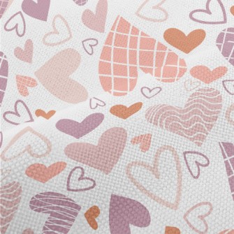 Plaid Wave Heart Performance Linen