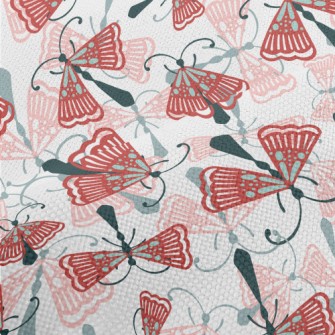 Beautiful Pattern Moth Performance Linen