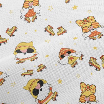 Ice Skating Dwarf Family Performance Linen