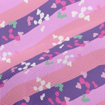 Horizontal Art Color Block Performance Linen