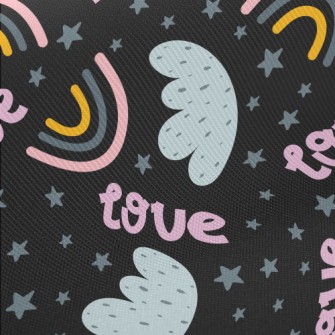 Rainbow Clouds Of Love Twill