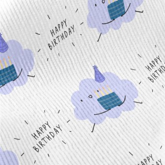 Happy Birthday To Cloud Standard Corduroy