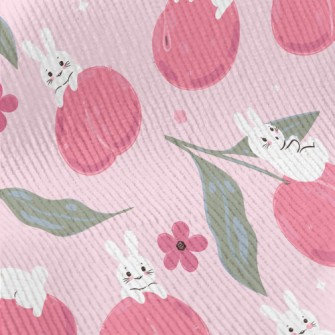 Peach Rabbit Standard Corduroy