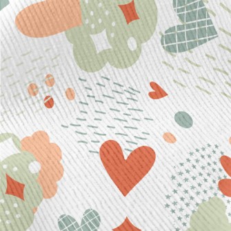 Love Raindrops Clouds Standard Corduroy