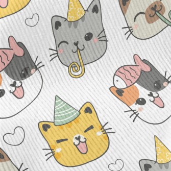 Happy Birthday Cat Standard Corduroy
