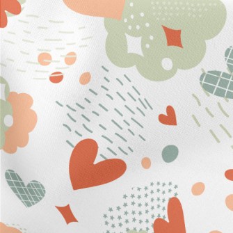 Love Raindrops Clouds Stretch Ponte