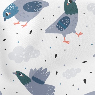 Lively Walking Pigeon Stretch Ponte