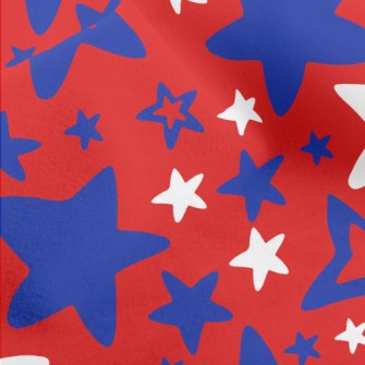 Big And Small Stars Micro Fleece