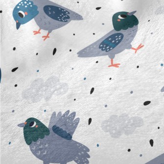 Lively Walking Pigeon Minky