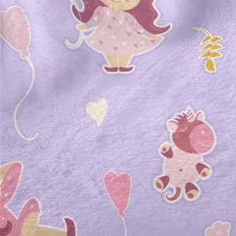 Shy Little Girl Minky