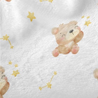 Star Smile Bear Minky