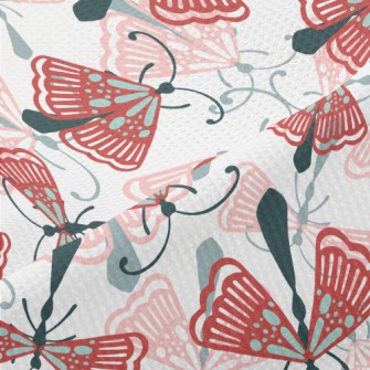Beautiful Pattern Moth Piqué