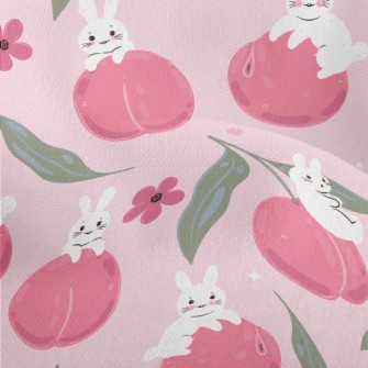Peach Rabbit Lightweight Performance Linen