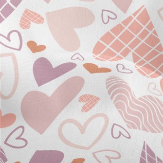 Plaid Wave Heart Lightweight Performance Linen