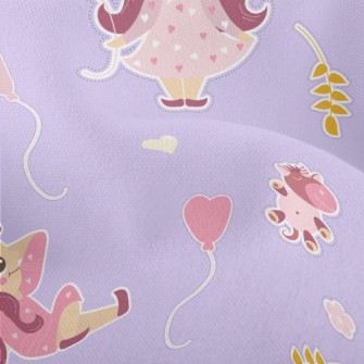 Shy Little Girl Lightweight Performance Linen