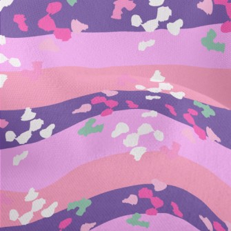 Horizontal Art Color Block Lightweight Performance Linen