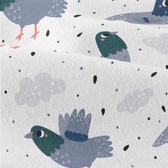 Lively Walking Pigeon Modern Jersey