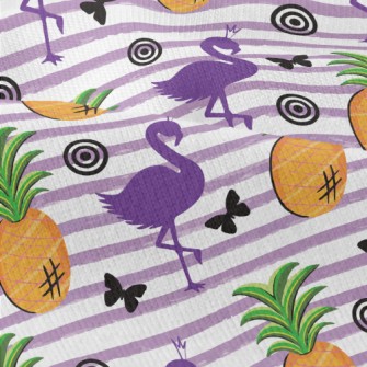 Flamingo Queen And Bromeliad Modern Jersey