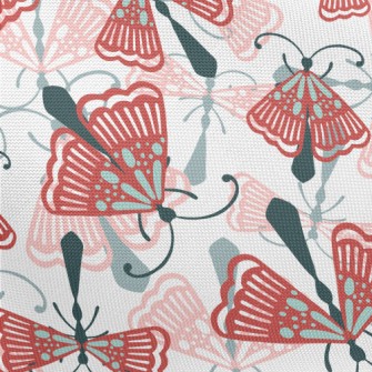 Beautiful Pattern Moth Pongee
