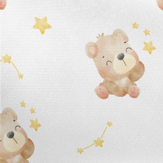 Star Smile Bear Pongee