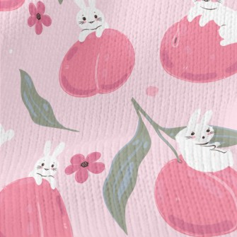 Peach Rabbit Stretch Jersey