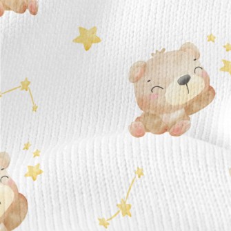 Star Smile Bear Stretch Jersey
