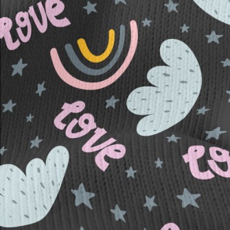 Rainbow Clouds Of Love Stretch Jersey