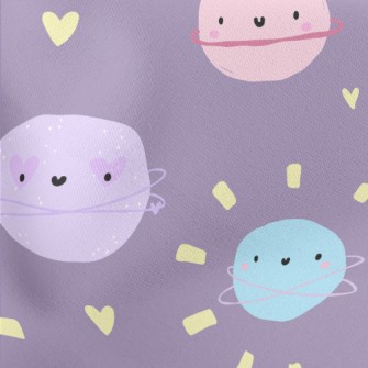 Round Planet Lightweight Cotton Poplin