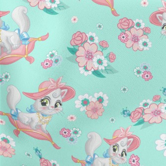 Gorgeous Noble Kitten Lightweight Cotton Poplin