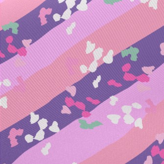Horizontal Art Color Block Midweight Cotton Poplin