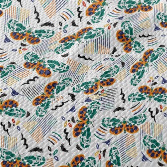 Special Pattern Moth Birdseye Piqué
