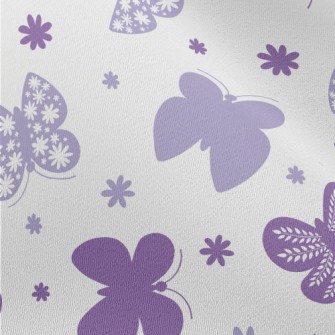 Cute Flying Butterfly Chiffon