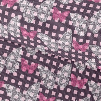 Lattice Basket Empty Butterfly Waterproof Oxford