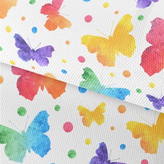 Watercolor Butterfly Waterproof Oxford