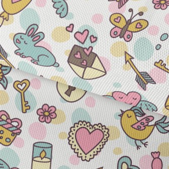 Colorful Cartoon Pattern Waterproof Oxford