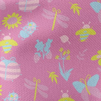 Fluorescent Butterfly Ladybug  Waterproof Canvas