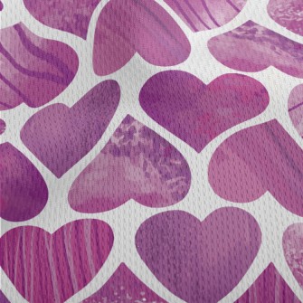 Upside Down Love Athletic Mesh Flat Back
