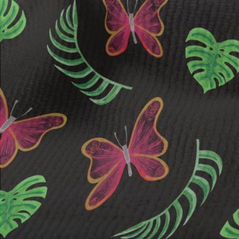 Tropical Plants Butterflies Terry