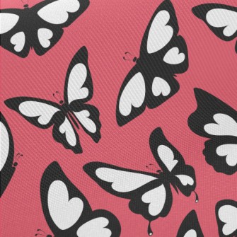 Simple Black And White Butterf Twill