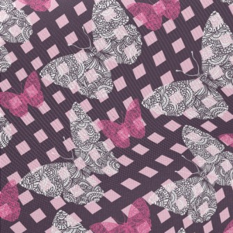 Lattice Basket Empty Butterfly Twill