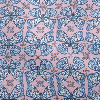 Elegant Pattern Butterfly Dobby