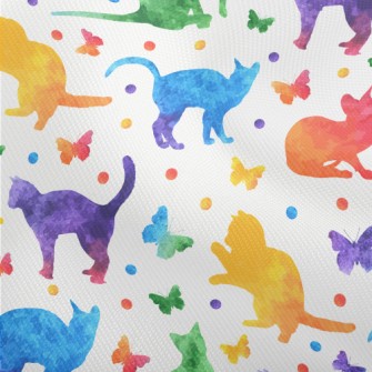 Colorful Cat Butterfly Dobby