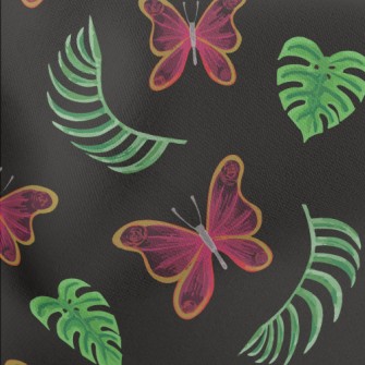 Tropical Plants Butterflies Stretch Ponte