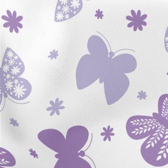 Cute Flying Butterfly Stretch Ponte