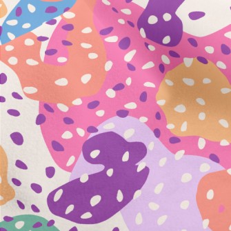Abstract Color Blocks Micro Fleece